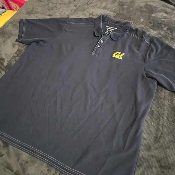 Tommy Bahama x Cal Berkeley Golden Bears Golf Polo Supima Cotton Shirt - 2XL XXL - Picture 2 of 10